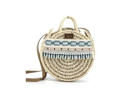 Bolso redondo RENATTA azul